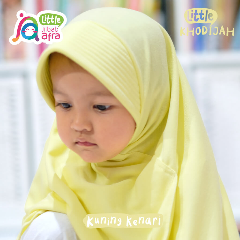 Jilbab Anak JAFR - Little Khodijah 18 Kuning Kenari